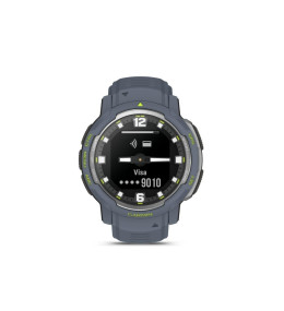 Montre Garmin Instinct® Crossover - Édition Standard Bleue granit, 010-02730-04