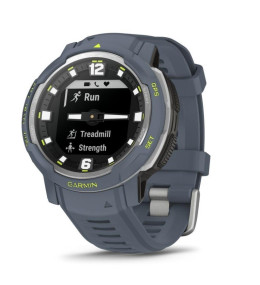 Montre Garmin Instinct® Crossover - Édition Standard Bleue granit, 010-02730-04