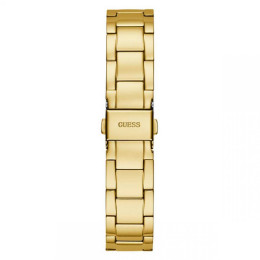 La Montre femme GUESS, Ladies trend, bracelet acier doré jaune, GW0300L2
