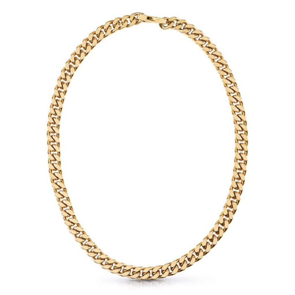 Le.Collier Homme Guess, Hype, acier PVD jaune, JUMN01349JWYG