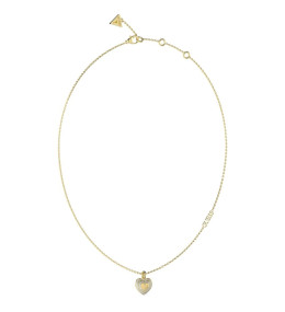 Le Collier femme Guess, Amami, acier PVD jaune, JUBN04030JWYG