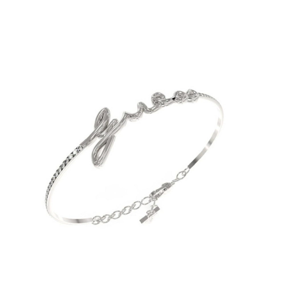 Le Bracelet femme Guess, Say my name, acier, JUBB03311JWRHS
