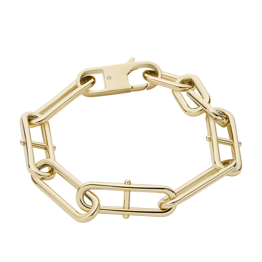 Le Bracelet femme FOSSIL, Héritage D-Link, en acier, JF04234710 Le Bracelet femme FOSSIL, Héritage D-Link, en acier, JF04234710