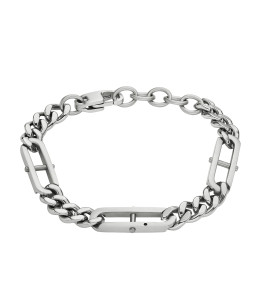 Le Bracelet homme FOSSIL, Héritage D-Link, en acier,JF04342040