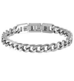 Bracelet Acier poli DANDY Acier 20,5cm, Rochet HB07180