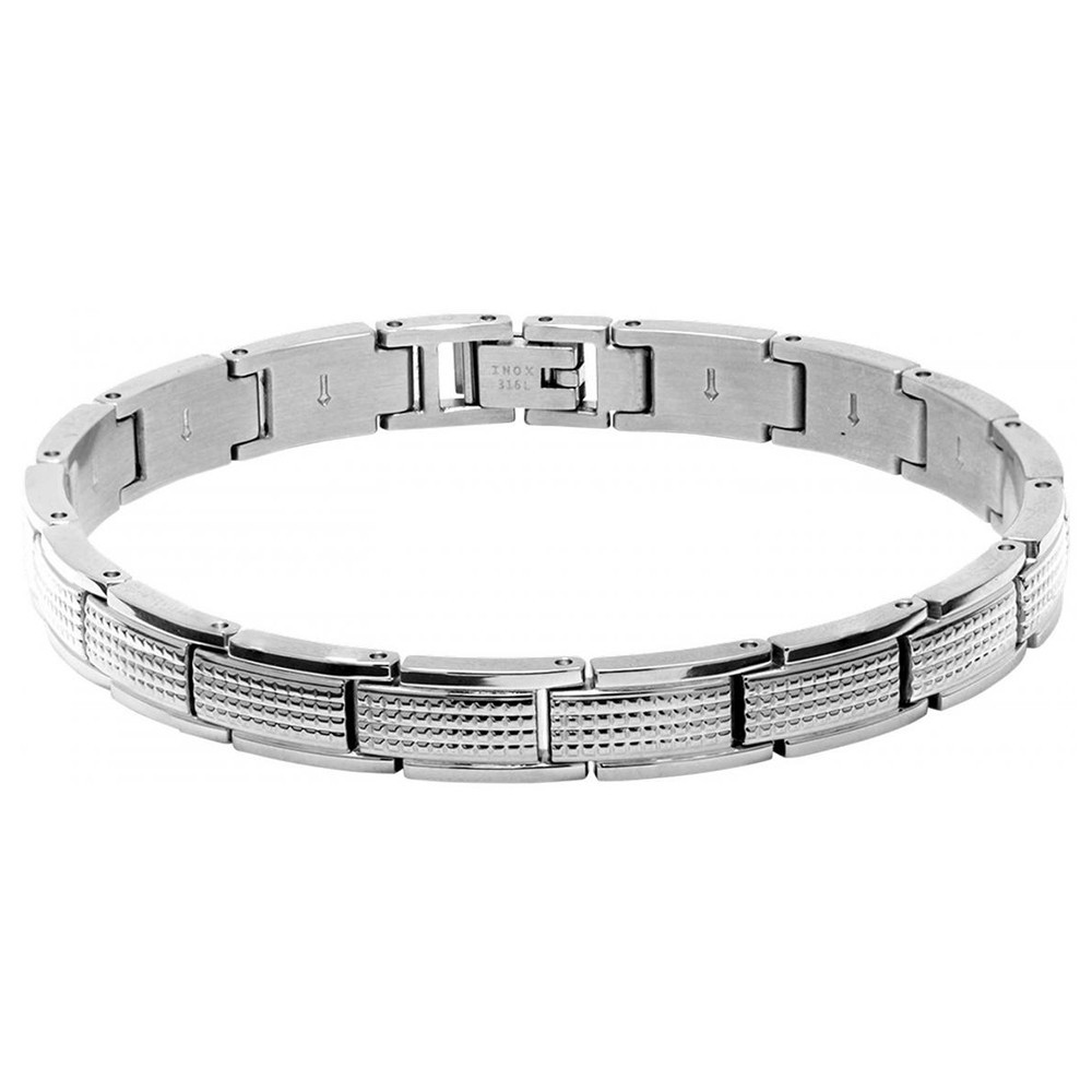 Bracelet Acier LOFT 8mm Acier 22cm, Rochet HB7280