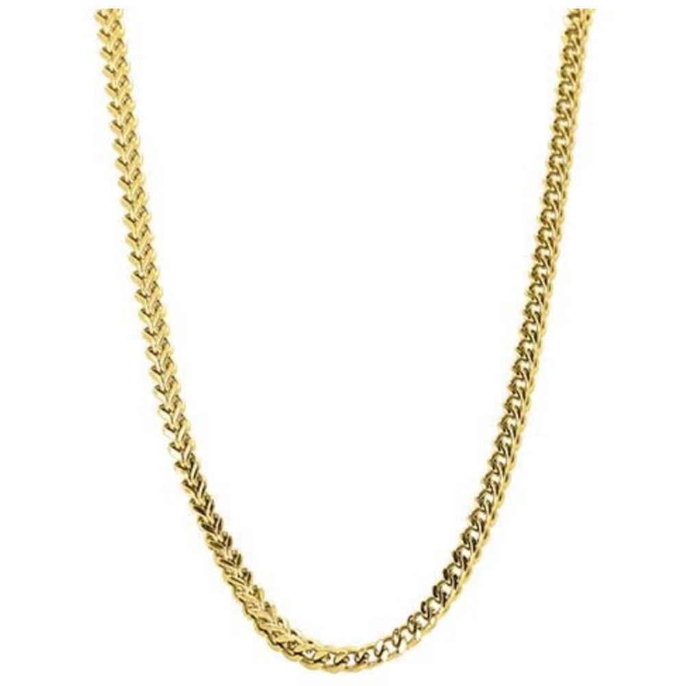 Collier Acier MAJOR PVD Jaune 50cm, Rochet HC01386
