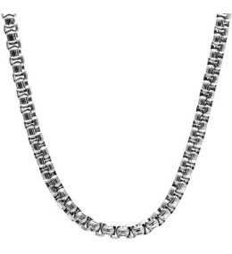 Collier Acier SLAVE 6mm Acier poli 50cm, Rochet HC69600