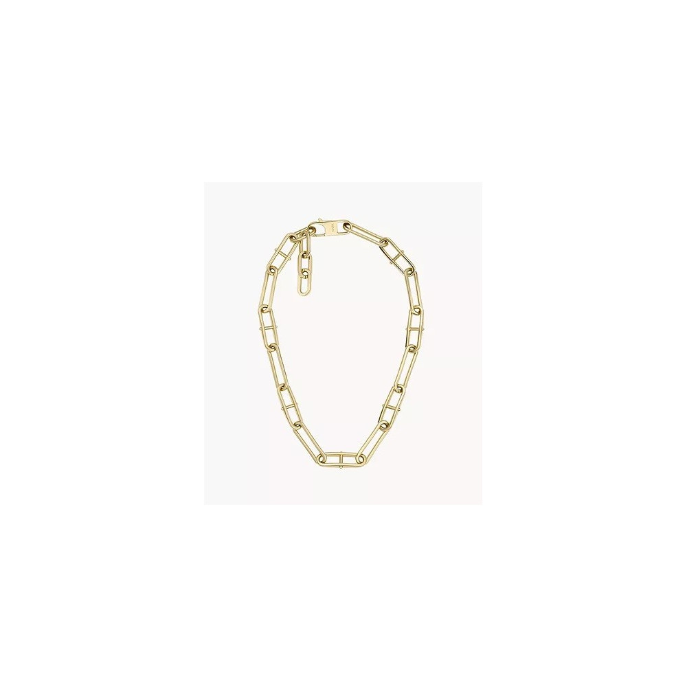 Le Collier chaîne Femme FOSSIL, Héritage D-link, en acier, JF04102710