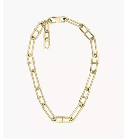 Le Collier chaîne Femme FOSSIL, Héritage D-link, en acier, JF04102710