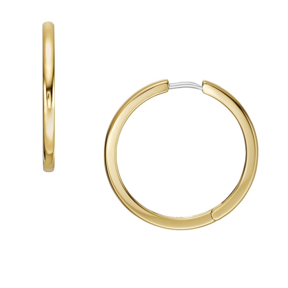 Les Boucles d'oreilles Femme FOSSIL, Ellis all stacked up, en acier, JF04638710