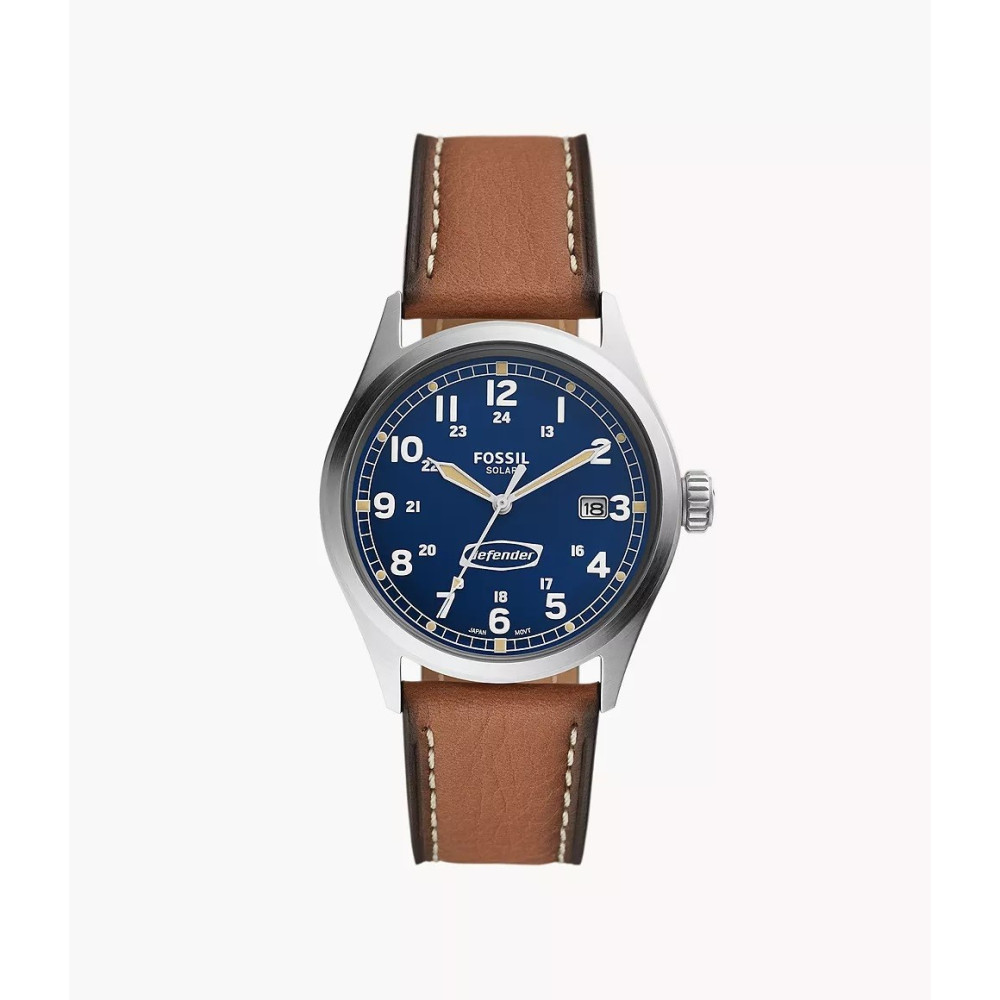 La Montre homme FOSSIL, DEFENDER, à alimentation Solaire, Acier et cuir, FS5975 La Montre homme FOSSIL, DEFENDER, à alimentation Solaire, Acier et cuir, FS5975