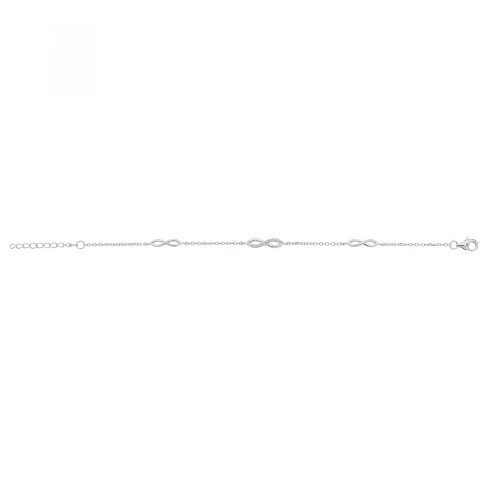 Bracelet Argent 925/1000, Argent by Stauffer, 70300020