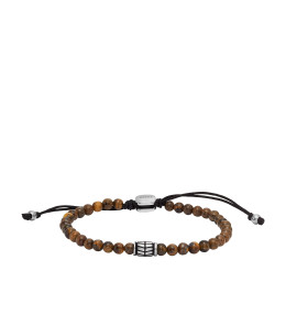 Le Bracelet homme FOSSIL, oeil de tigre, JF04413040