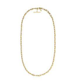 Le Collier Femme FOSSIL, Héritage D-link, en laiton doré, JA7209710