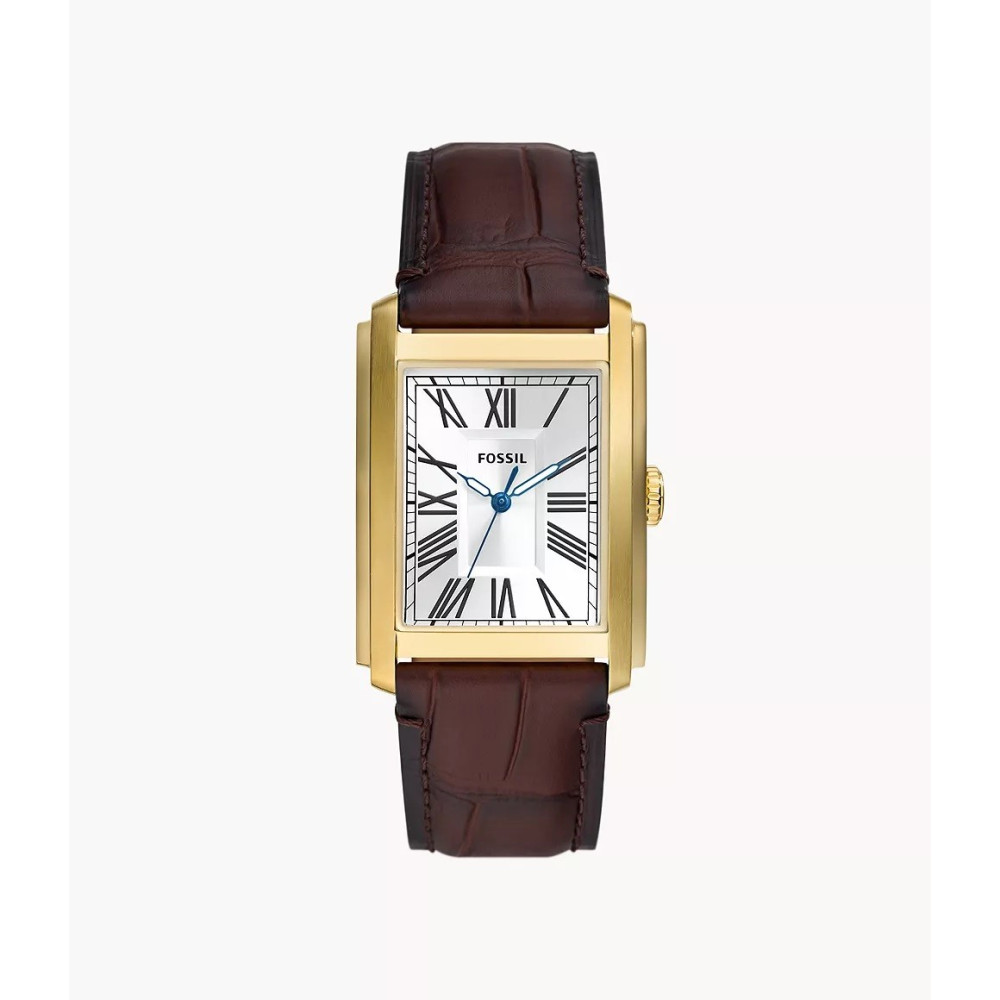 La Montre Homme FOSSIL, CARRAWAY, 3 aiguilles, cuir, FS6011 La Montre Homme FOSSIL, CARRAWAY, 3 aiguilles, cuir, FS6011