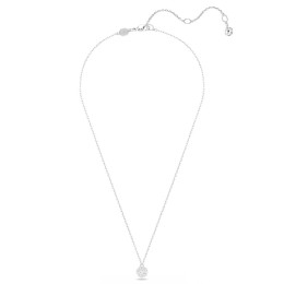 Le Collier pendentif Swarovski, Dextera, Blanc, Métal rhodié, 5693206
