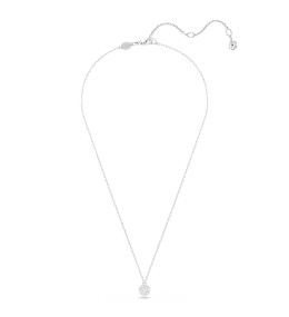Le Collier pendentif Swarovski, Dextera, Blanc, Métal rhodié, 5693206