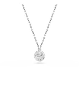 Le Collier pendentif Swarovski, Dextera, Blanc, Métal rhodié, 5693206