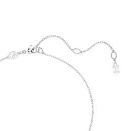 Le Collier pendentif Swarovski, Idyllia, Blanches, Métal rhodié, 5691484