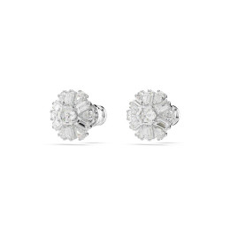 Les Boucles d'oreilles pendantes Swarovski, Idyllia, Blanches, Métal rhodié, 5691483