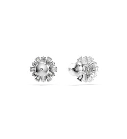 Les Boucles d'oreilles pendantes Swarovski, Idyllia, Blanches, Métal rhodié, 5691483
