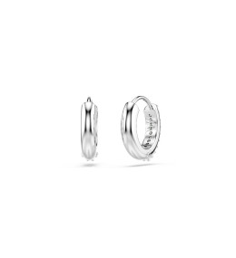 Les Boucles d'oreilles Swarovski, Matrix, Taille ronde, Blanches, Métal rhodié, 5690670
