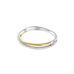 Le Bracelet Swarovski, Hyperbola, Blanches, Finition mix de métal, 5689720
