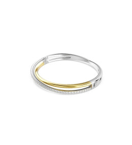 Le Bracelet Swarovski, Hyperbola, Blanches, Finition mix de métal, 5689720