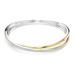 Le Bracelet Swarovski, Hyperbola, Blanches, Finition mix de métal, 5689720