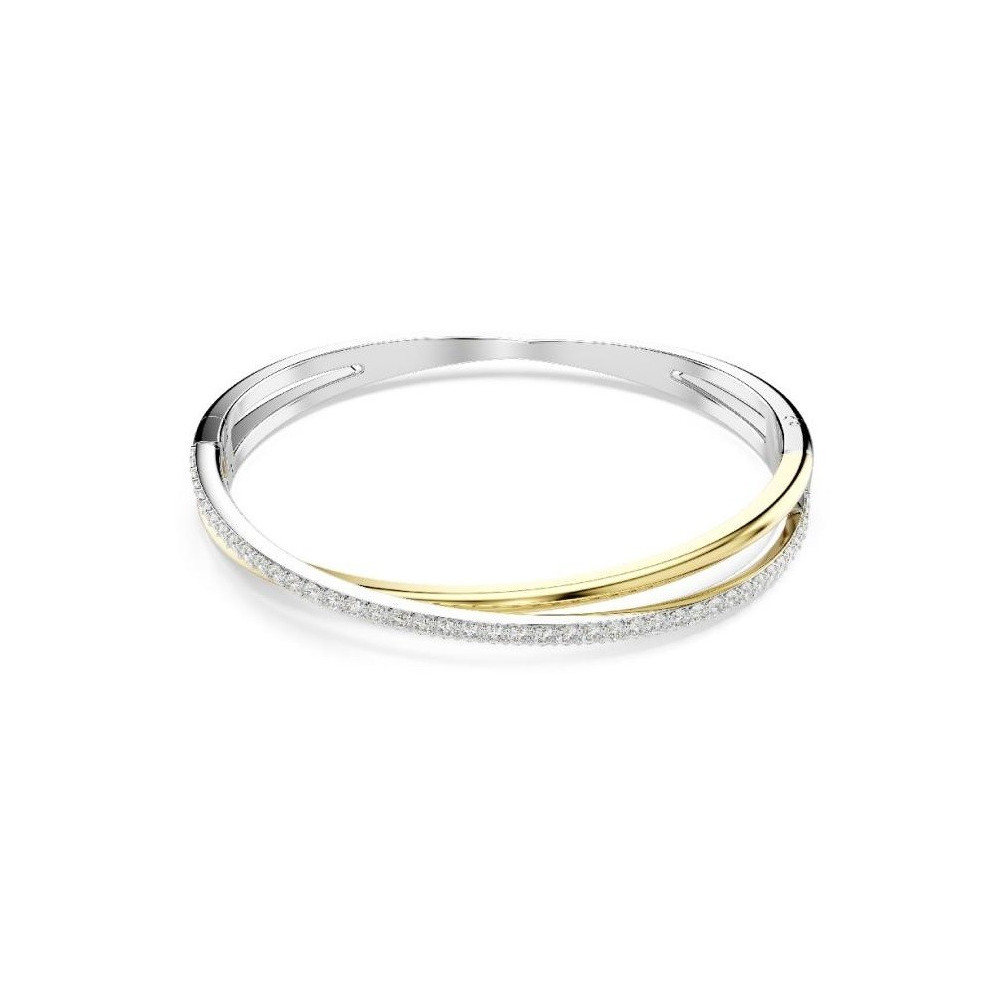 Le Bracelet Swarovski, Hyperbola, Blanches, Finition mix de métal, 5689720