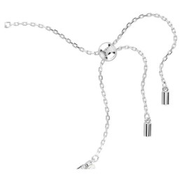 Le Bracelet Swarovski, Matrix Perle de cristal, Taille ronde, Blanc, Métal rhodié, 5689633