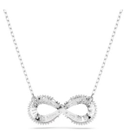 Le Collier pendentif Swarovski, Hyperbola Infini, Blanc, Métal rhodié, 5679434