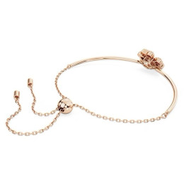 Le Bracelet Swarovski, Idyllia Trèfle à quatre feuilles, Blanc, Placage de ton or rosé, 5674487
