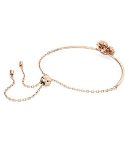 Le Bracelet Swarovski, Idyllia Trèfle à quatre feuilles, Blanc, Placage de ton or rosé, 5674487