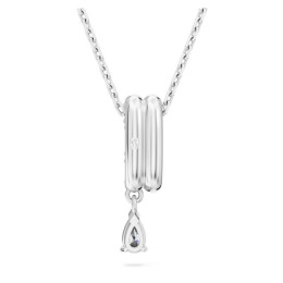 Le Collier pendentif Swarovski, Dextera Tailles variées, Blanc, Métal rhodié, 5671819