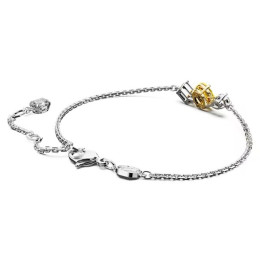 Le Bracelet Swarovski, Mesmera Tailles variées, Jaune, Métal rhodié, 5668362