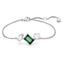 Le Bracelet Swarovski, Mesmera Tailles variées, Vert, Métal rhodié, 5668360