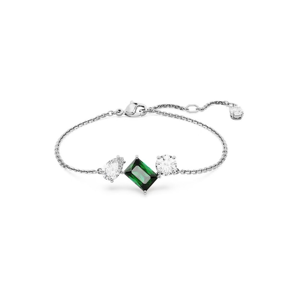 Le Bracelet Swarovski, Mesmera Tailles variées, Vert, Métal rhodié, 5668360
