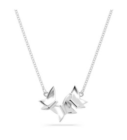 Le Collier Swarovski, Lilia Papillon Bleu, Métal rhodié, 5662181
