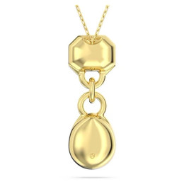 Le Collier Pendentif Swarovski, Dextera Tailles variées, Blanc, Placage de ton or 5663339