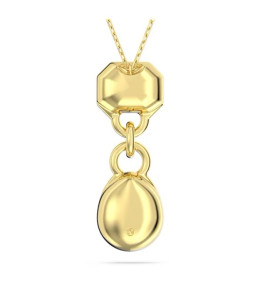 Le Collier Pendentif Swarovski, Dextera Tailles variées, Blanc, Placage de ton or 5663339