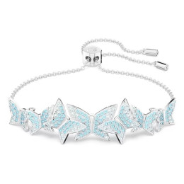 Le Bracelet Swarovski, Lilia Papillon, Bleu, Métal rhodié 5662184