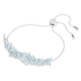 Le Bracelet Swarovski, Lilia Papillon, Bleu, Métal rhodié 5662184
