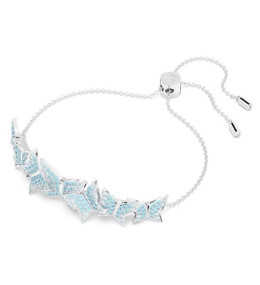 Le Bracelet Swarovski, Lilia Papillon, Bleu, Métal rhodié 5662184