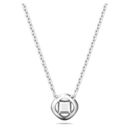 Le Collier Swarovski Angelic Taille Carré, Bleu, Métal rhodié 5662142