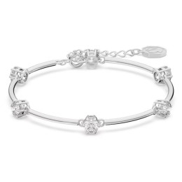 Le Bracelet-jonc Swarovski, Constella Coupe ronde, Blanc, Métal rhodié 5641680