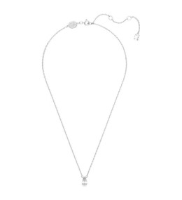 Le Collier Pendentif Swarovski, Millenia Taille poire, Blanc, Métal rhodié 5636708