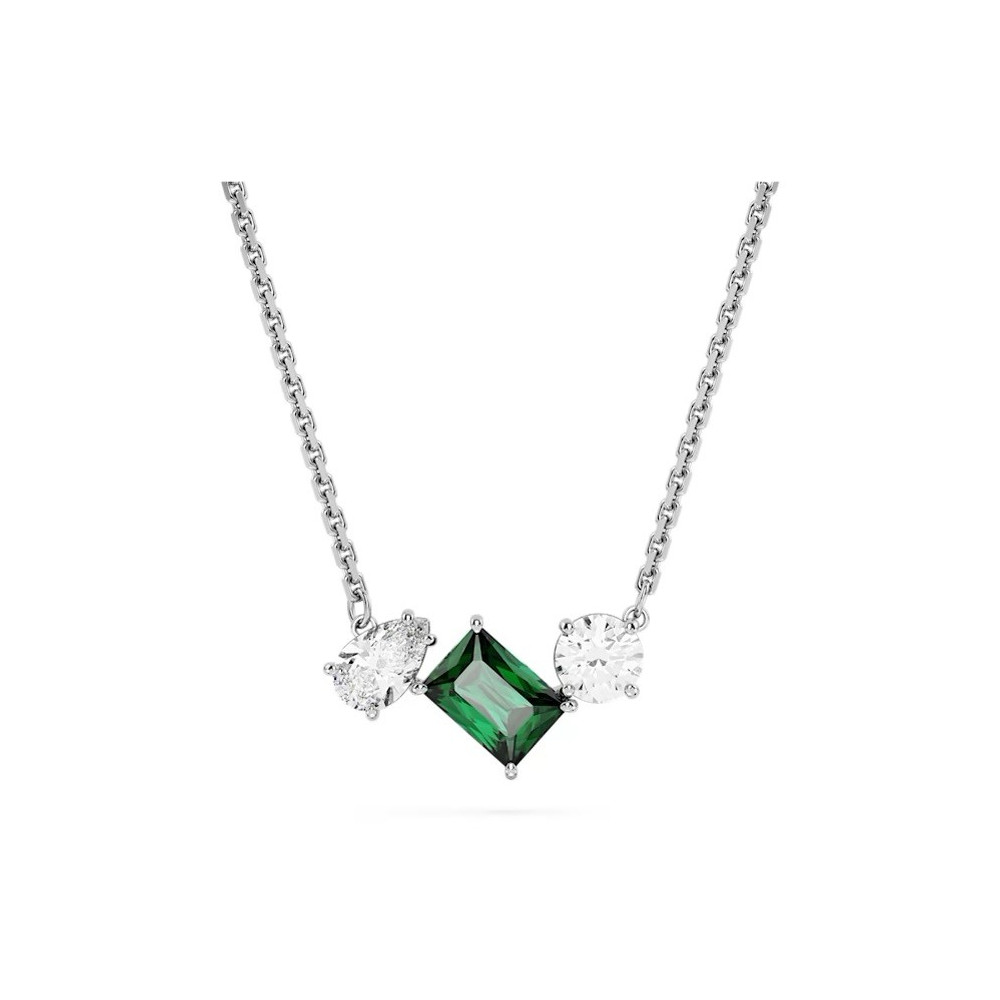 Le Collier Pendentif Swarovski, Mesmera Tailles variées, Vert, Finition mix de métal, 5668278