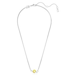 Le Collier Pendentif Swarovski, Mesmera Tailles variées, Jaune, Finition mix de métal, 5668277